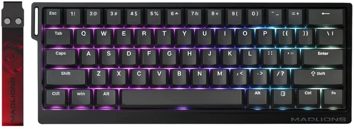 Madlions MAD 60 HE Flagship 8K Magnetic Amber Pro Switches