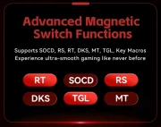 Madlions MAD 60 HE Flagship 8K Magnetic Amber Pro Switches