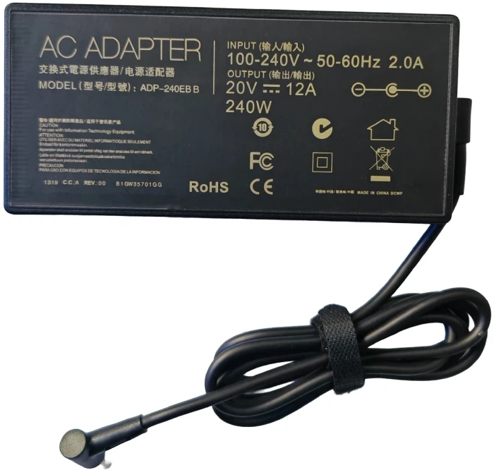 Makki зарядно за лаптоп заместител ASUS - 20V 12A 240W 6.0x3.7mm - MAKKI-NA-AS-86