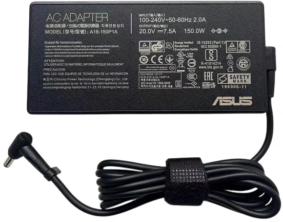 Makki зарядно за лаптоп заместител ASUS - 20V 7.5A 150W 6.0x3.7mm - MAKKI-NA-AS-89