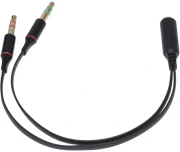 Makki аудио 3.5mm TRRS > 2 x 3.5mm TRS