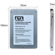 Makki адаптер M.2 SATA > 2.5" Aluminium
