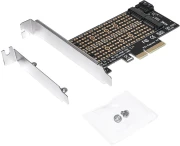 Makki Адаптер M.2 NVMe/SATA PCIe 3.0 x4