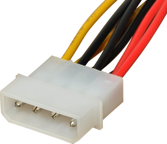 Makki Molex > 2 x Molex - 0.15m