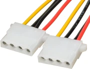 Makki Molex > 2 x Molex - 0.15m