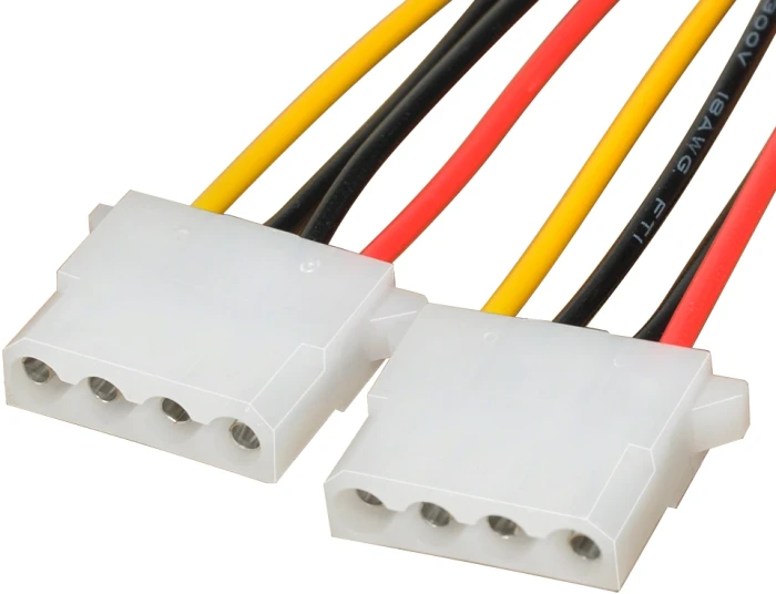 Makki Molex > 2 x Molex - 0.15m