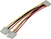 Makki Molex > 2 x Molex - 0.15m