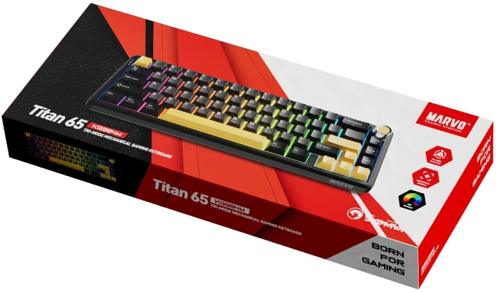 Marvo Titan 65 KG984W Black - Linear