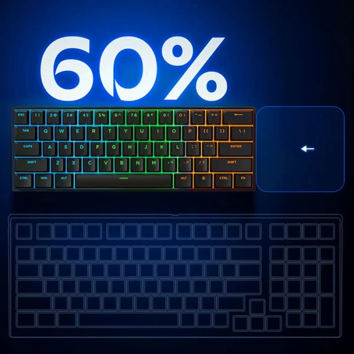 MCHOSE  Ace 60 Pro Black 8K - Linear