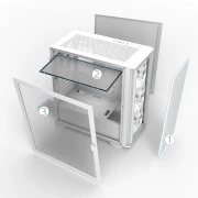 MONTECH AIR 100 aRGB White