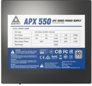 Montech APX 80 Plus 550W
