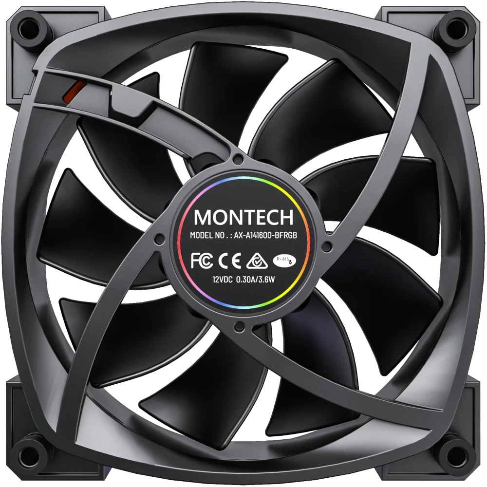 Montech AX140 PWM Black