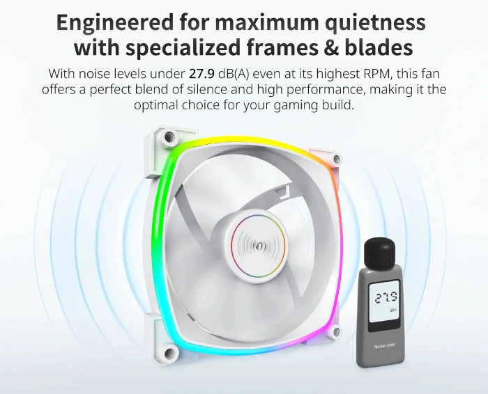 Montech AX140 PWM White