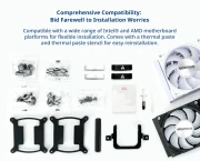 Montech HyperFlow ARGB 360 White