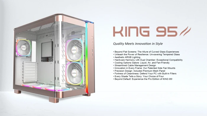 Montech KING 95 Pro Rose Gold