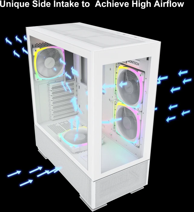 MONTECH SKY TWO ARGB White