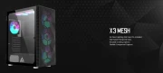 Montech X3 MESH Black