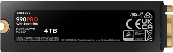 SAMSUNG 990 PRO Heatsink 4TB
