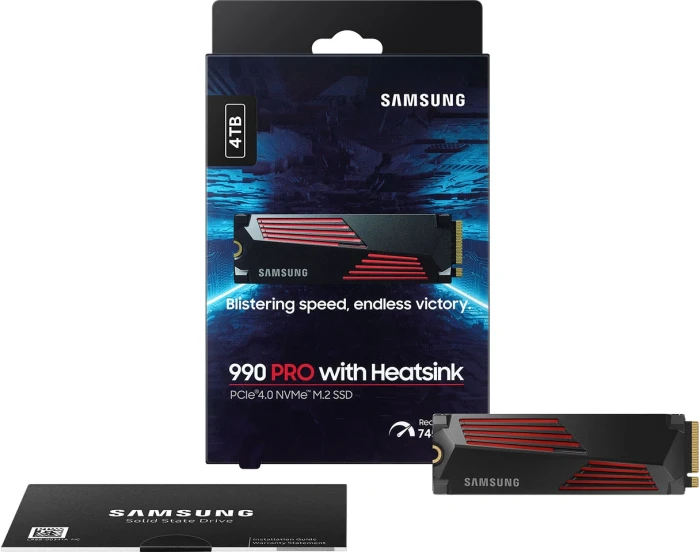 SAMSUNG 990 PRO Heatsink 4TB