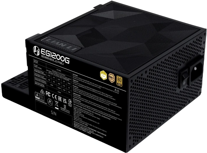 Lian Li Black EDGE Gold 1200W