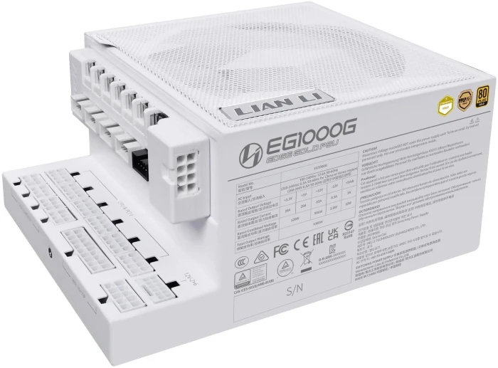 Lian Li White EDGE Gold 1000W