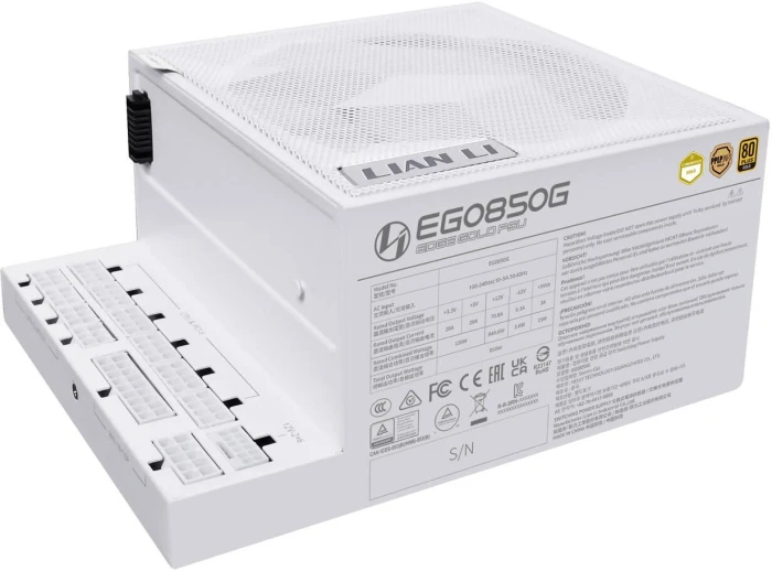 Lian Li White EDGE Gold 850W