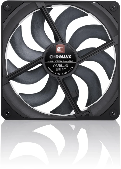 Noctua A14x25 G2 PWM chromax.black