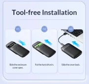 Orico 2020C3 кутия за диск 2.5" USB-C