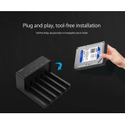Orico 6558US3 Dock 5 x 2.5"/3.5" Clone