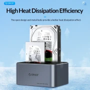 Orico Dock 2 x HDD/SSD 2.5"/3.5" Clone