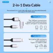 Orico Dock 2 x HDD/SSD 2.5"/3.5" Clone