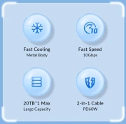Orico Dock 2 x HDD/SSD 2.5"/3.5" Clone
