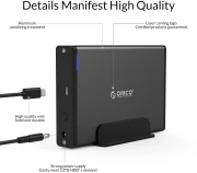 Orico 7688C3 кутия за диск 3.5" USB-C