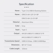 Orico AH-13 4 x USB