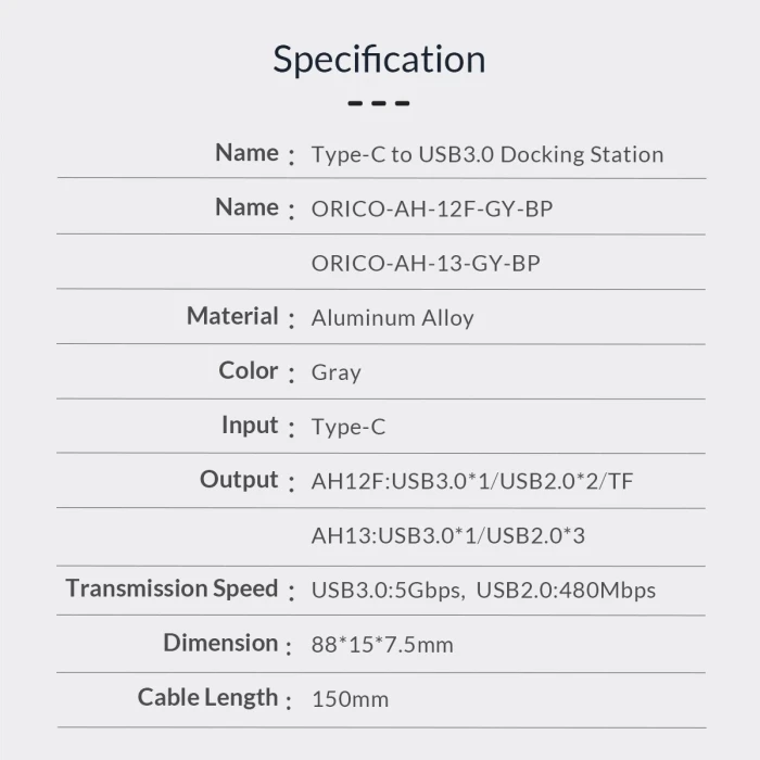 Orico AH-13 4 x USB