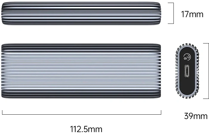 Orico AM2C3-G2 M.2 NVMe USB-C