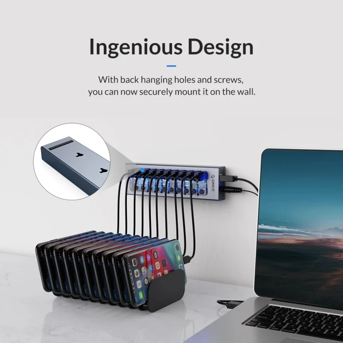 Orico AT2U3-7AB 7 x USB 5Gbps