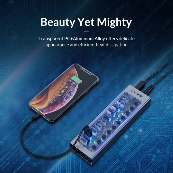 Orico AT2U3-7AB 7 x USB 5Gbps