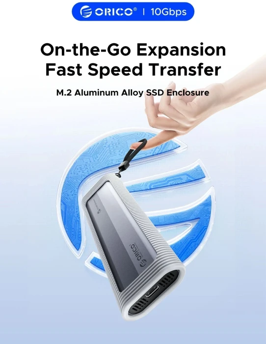 Orico външна M.2 NVMe USB-C/A
