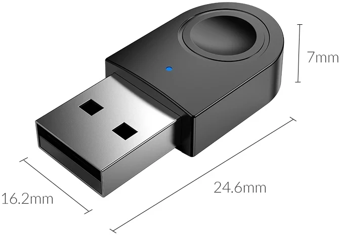 Orico BTA-608-BK Bluetooth 5.0 USB