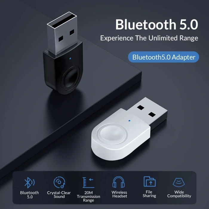 Orico BTA-608-BK Bluetooth 5.0 USB