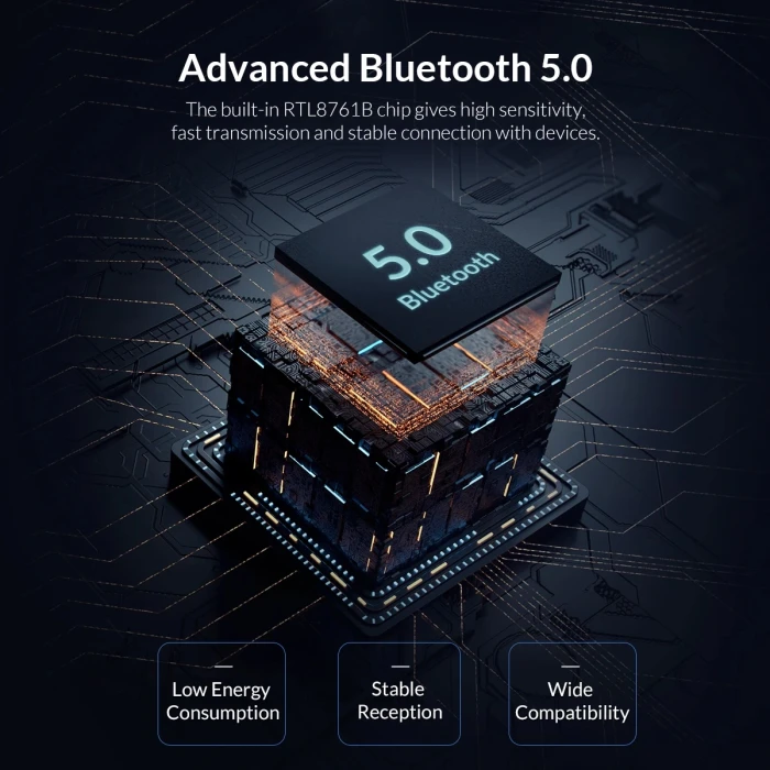 Orico BTA-608-BK Bluetooth 5.0 USB