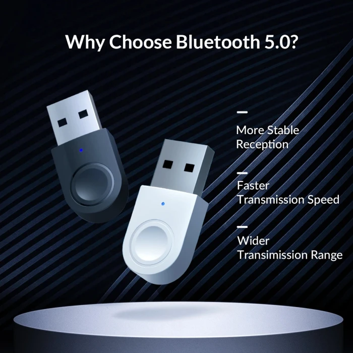 Orico BTA-608-BK Bluetooth 5.0 USB