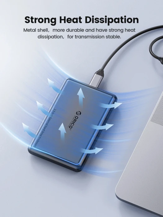 Orico DDL25 кутия за диск 2.5" USB-C