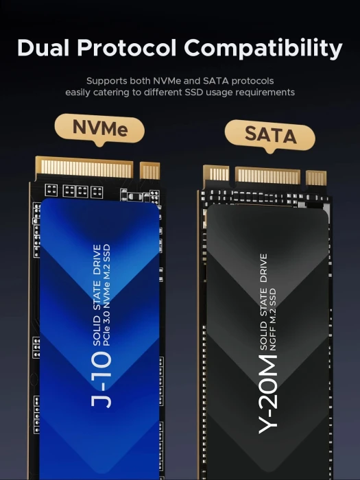 Orico IT18C3-GY M.2 NVMe Doc USB-C