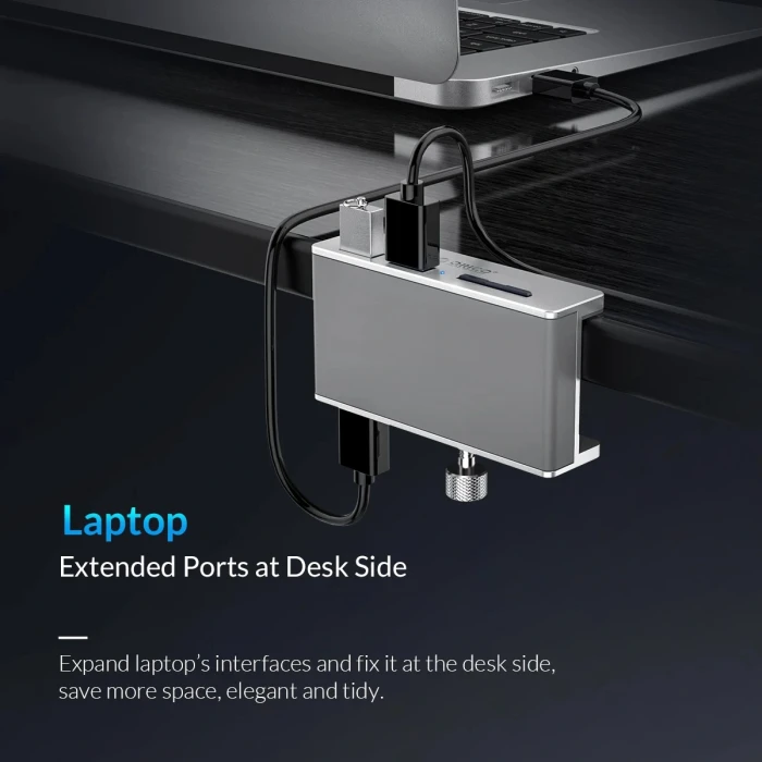 Orico HUB Clip Type SD USB 3.0 Aluminum