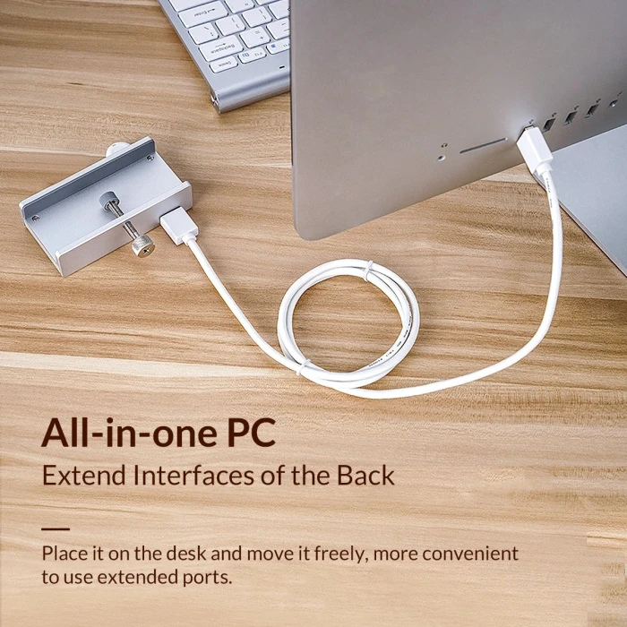 Orico HUB Clip Type SD USB 3.0 Aluminum