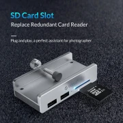 Orico HUB Clip Type SD USB 3.0 Aluminum