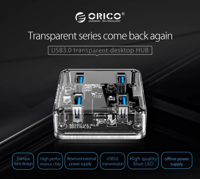 Orico MH4U-U3 4 x USB 5Gbps