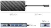 Orico OM28PR-G2 8in1 USB-C
